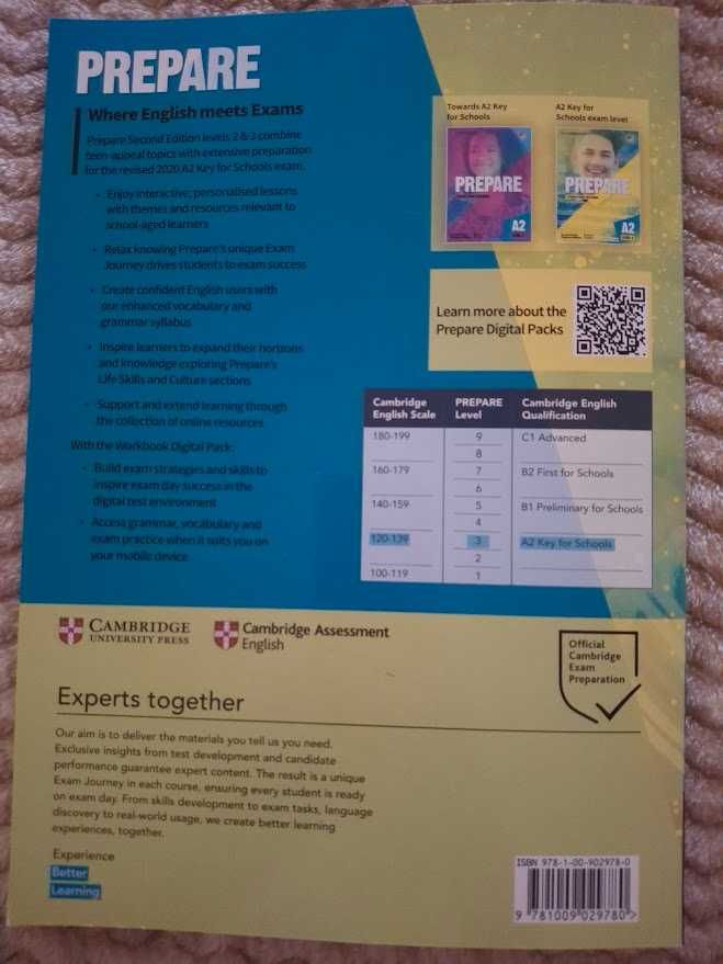 Prepare 2nd Edition A2 Level 3 SB with eBook