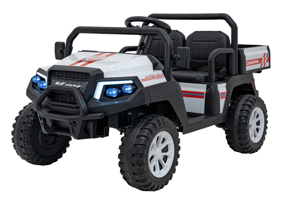 Buggy Pick-Up Champion Białe autko elektryczne - EkstraZabawki.pl