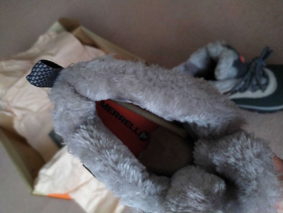 Новые зимние ботинки Merrell 35-36р.