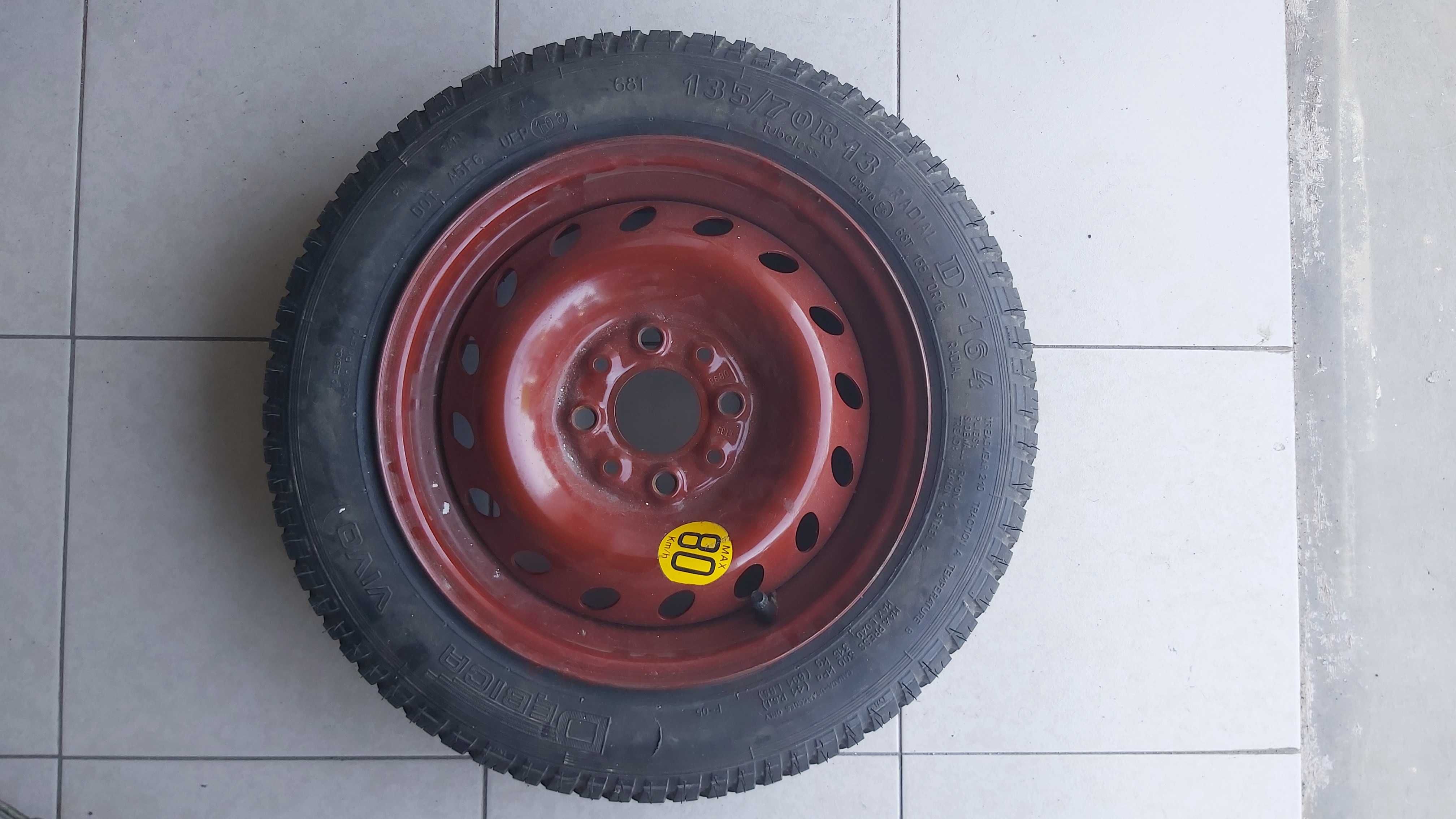 Roda suplente de substituição 135/70R 13