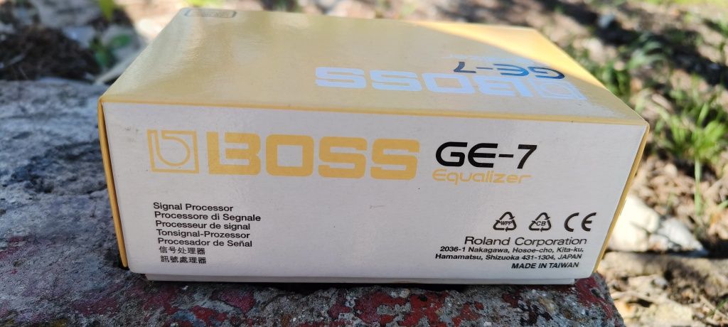 Продам гітарну педаль BOSS GE-7 Equalizer
Гитарная педаль BOSS GE-7 Eq