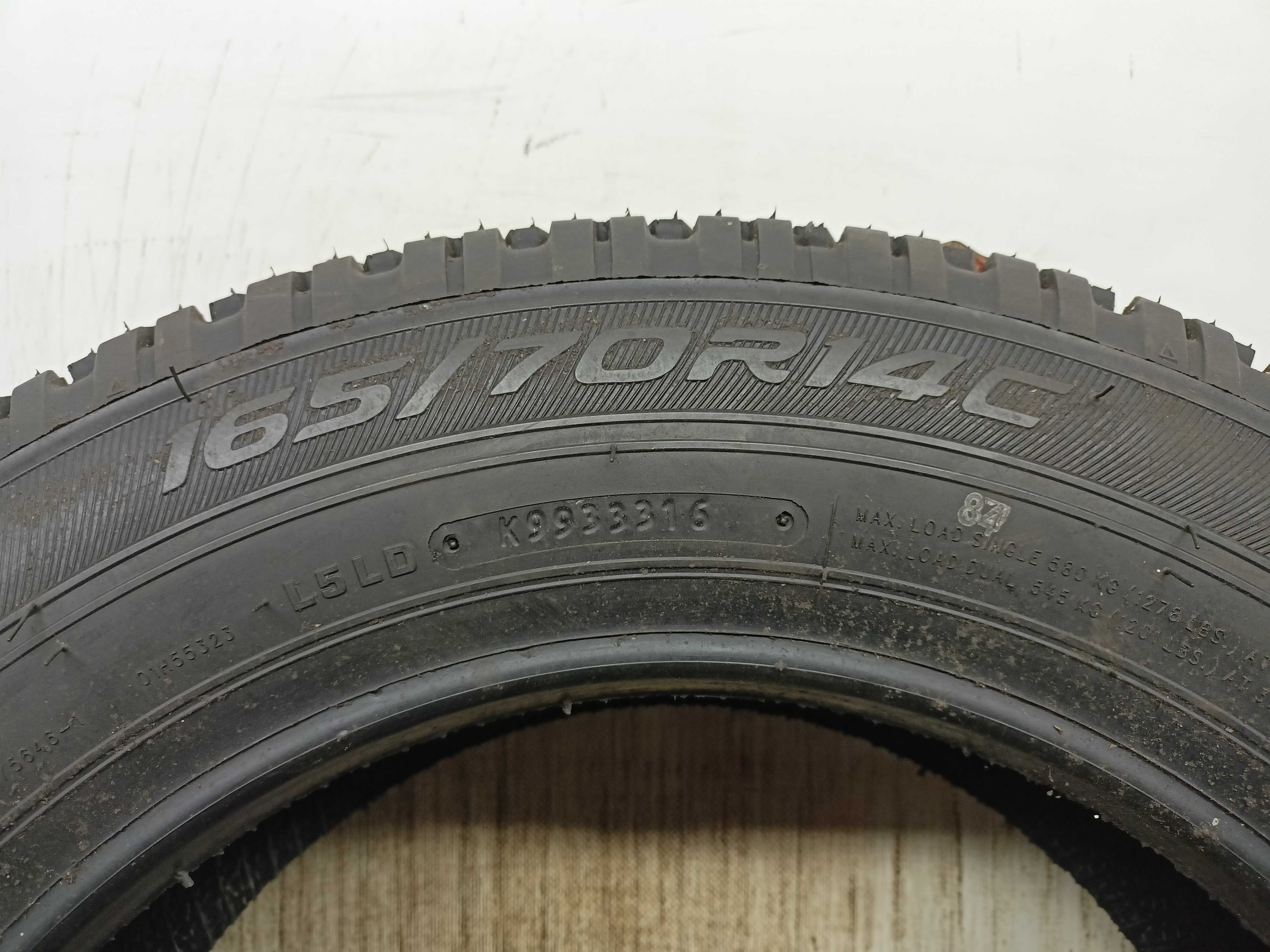 Lassa Wintus 165/70/14C 2016rok 89/87R NOWE (2548)