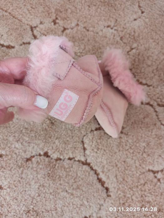 Детские теплые пинетки