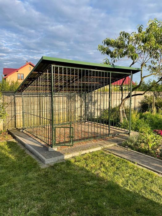 Фольєр для собаки + подарунок будиночок