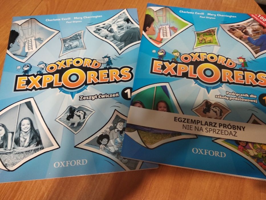 Oxford Explorers 1 zestaw ucznia podręcznik i ćwiczenia w domu korki