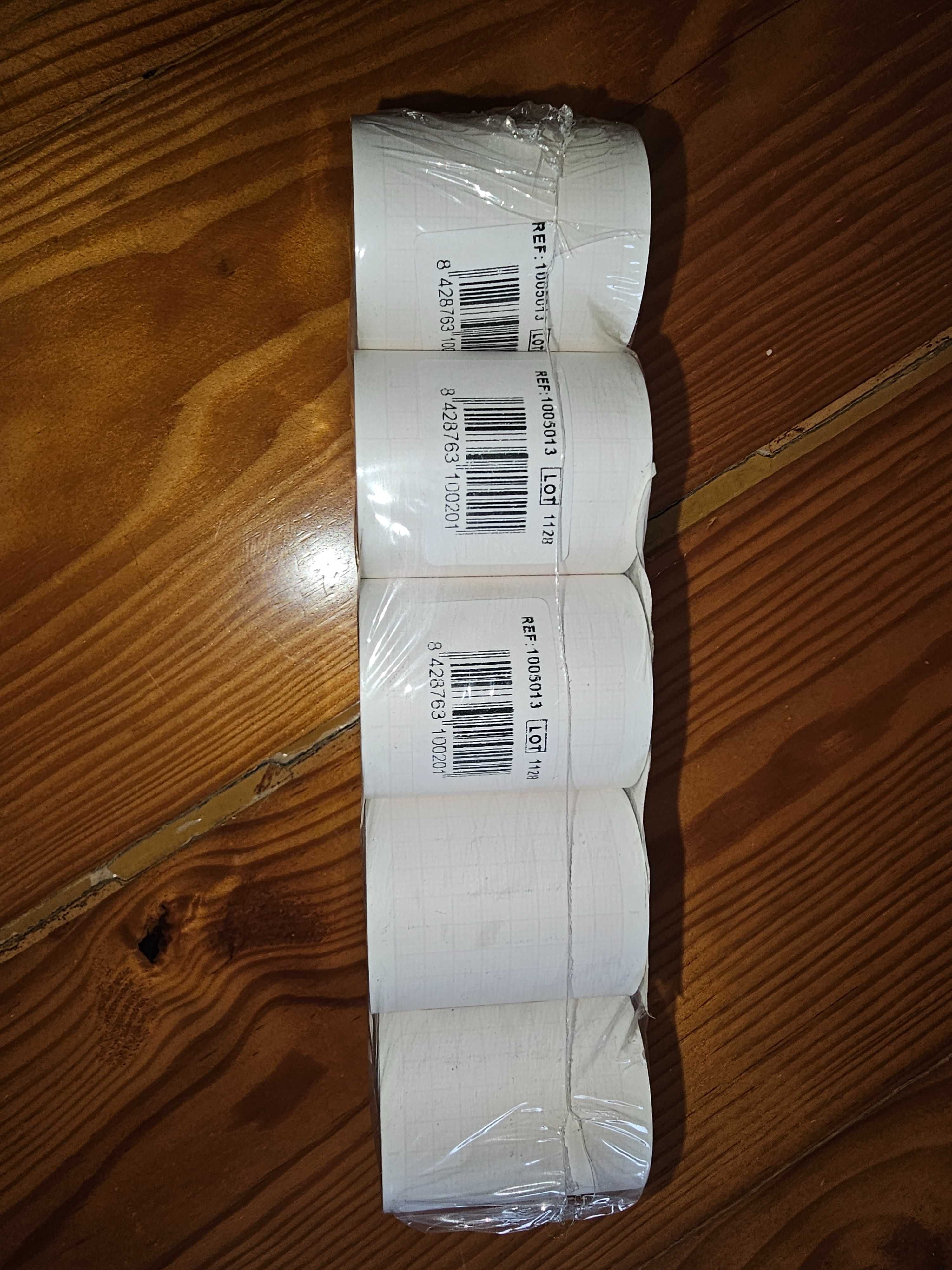 24 Rolos de papel para Eletrocardiograma