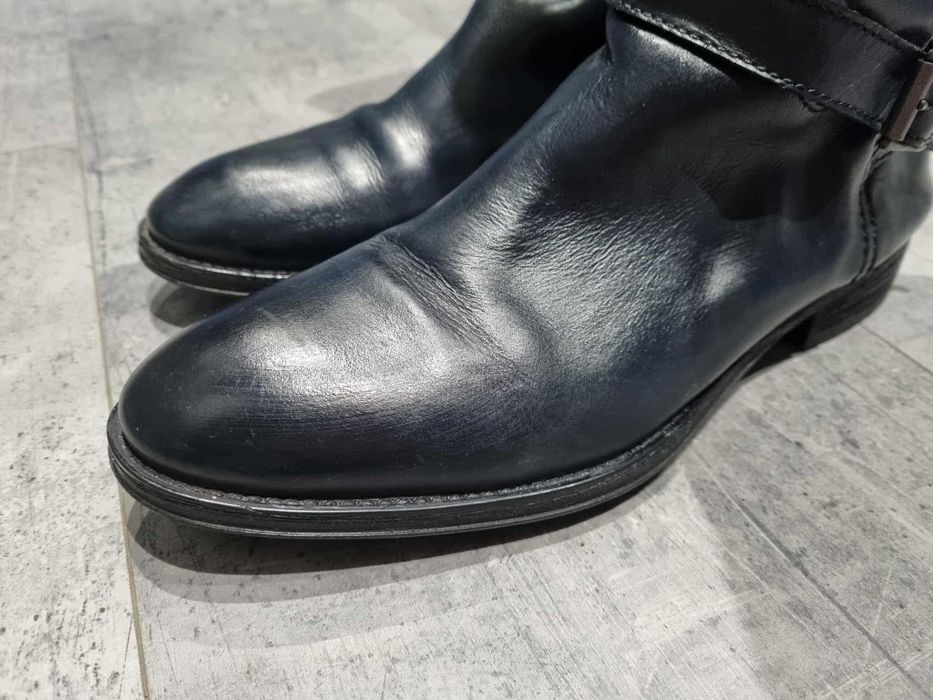 Skórzane oficerki rozmiar 40