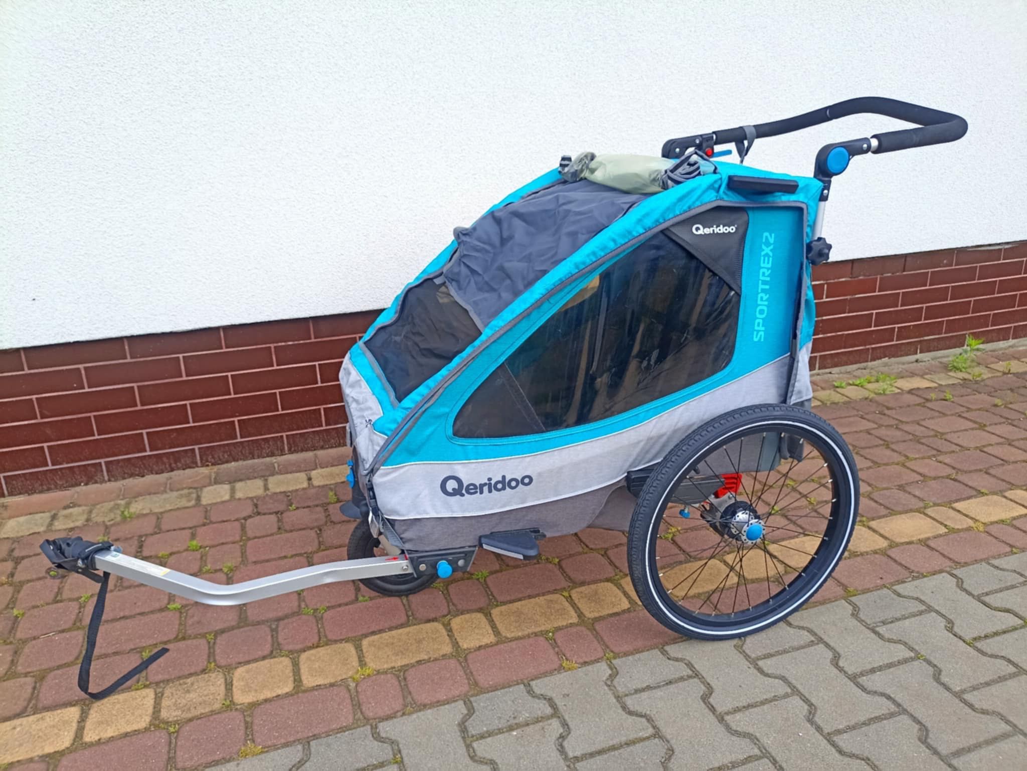 Przyczepka rowerowa Qeridoo Sportrex 2
