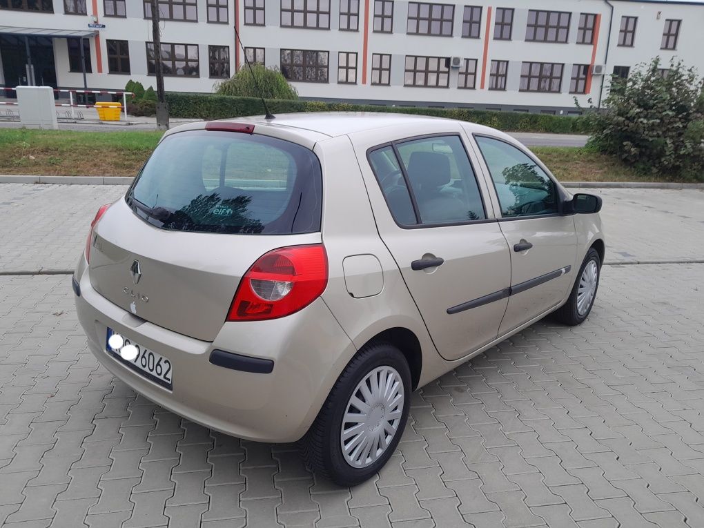 Renault Clio III 1.2 , wspomaganie, elektryka, klima, cały w oryginale