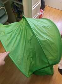 Baldachim zielony do łóżeczka dziecięcego Ikea