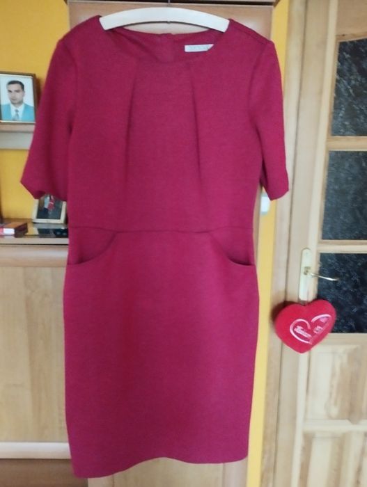 Sukienka czerwona damska rozmiar 38