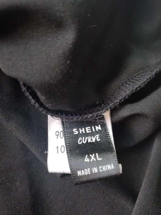 Bluzka czarna  od xl do 4xl oversize