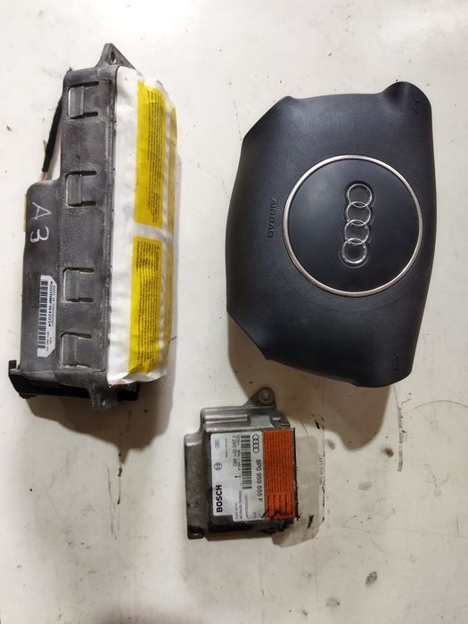 Conjunto airbag Audi A3 2003 com centralina