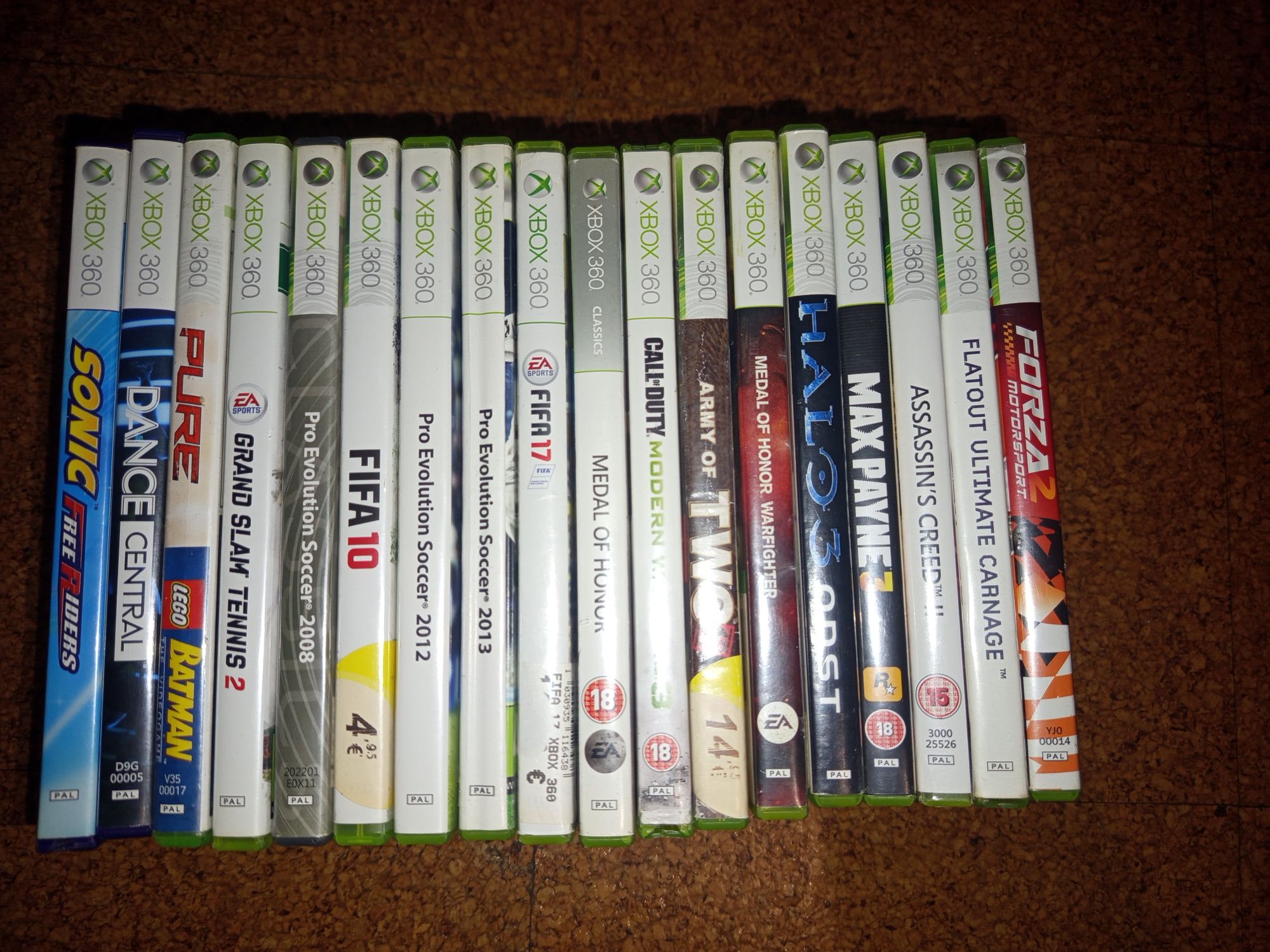 Jogos Xbox 360 originais - a partir de 3€