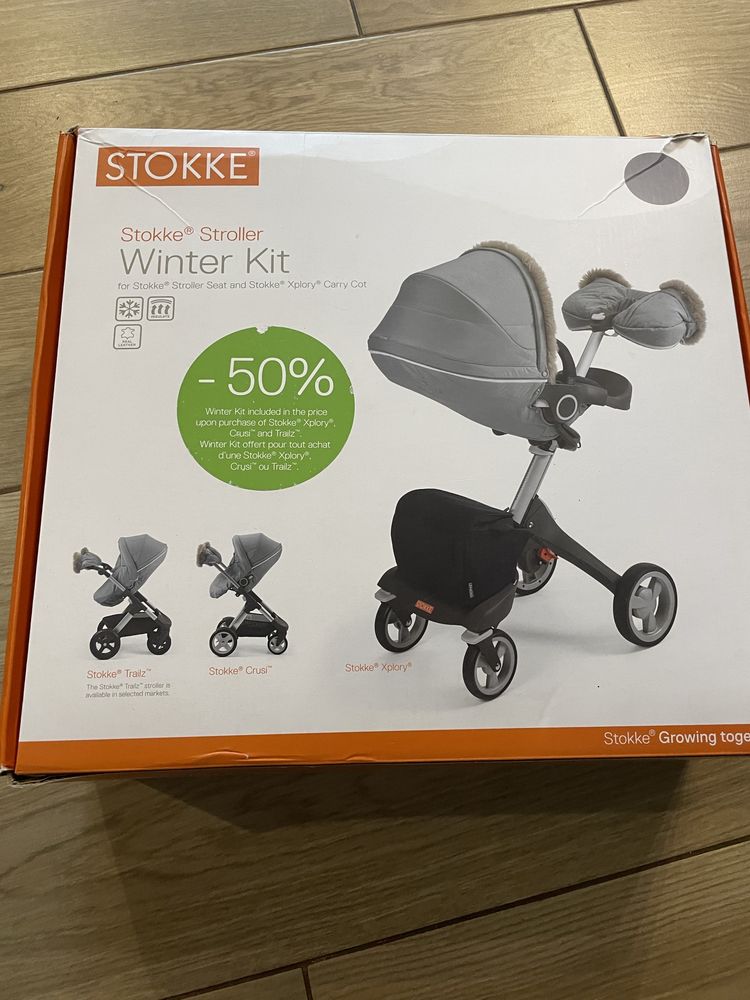 Stokke Winter Kit Szary oryginalny