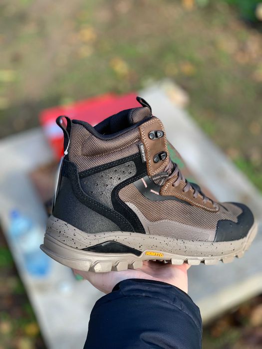 Зимові чоловічі черевики Humtto термо 41-46 коричневі водонепроникні