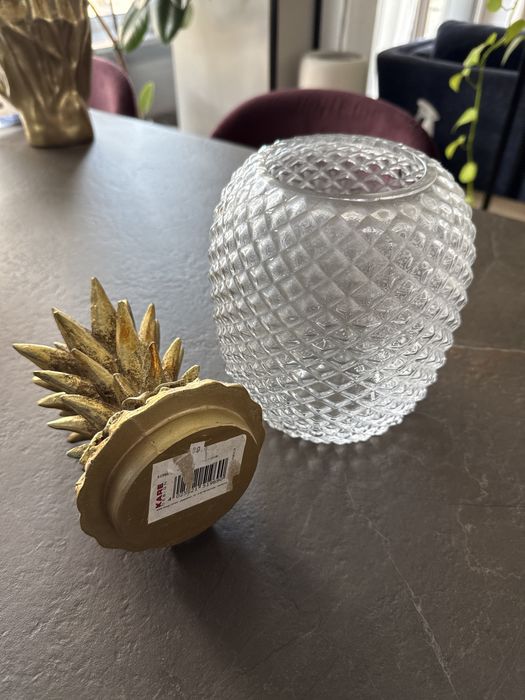 Pudelko dekoracyjne Kare ananas