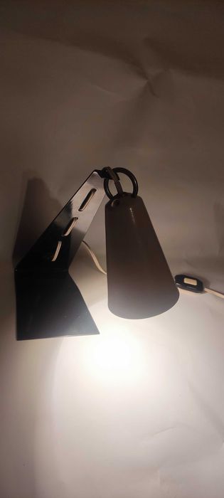 Lampa biurkowa Gałecki – oryginał PRL, lata 60 | vintage | działająca