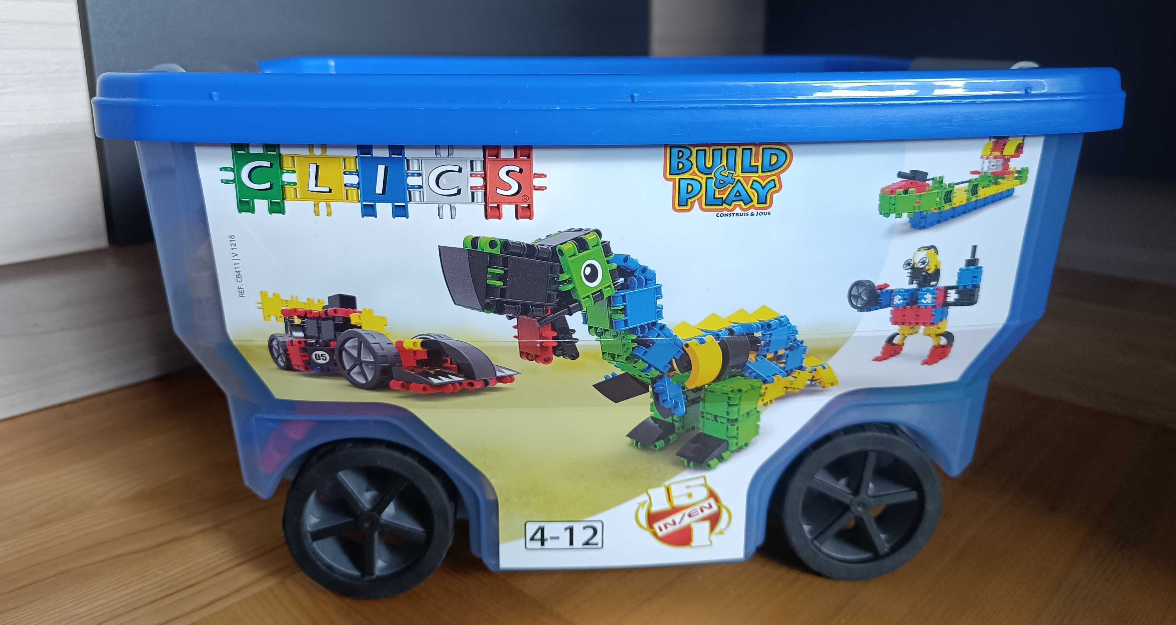 Klocki Cliks Rollerbox
