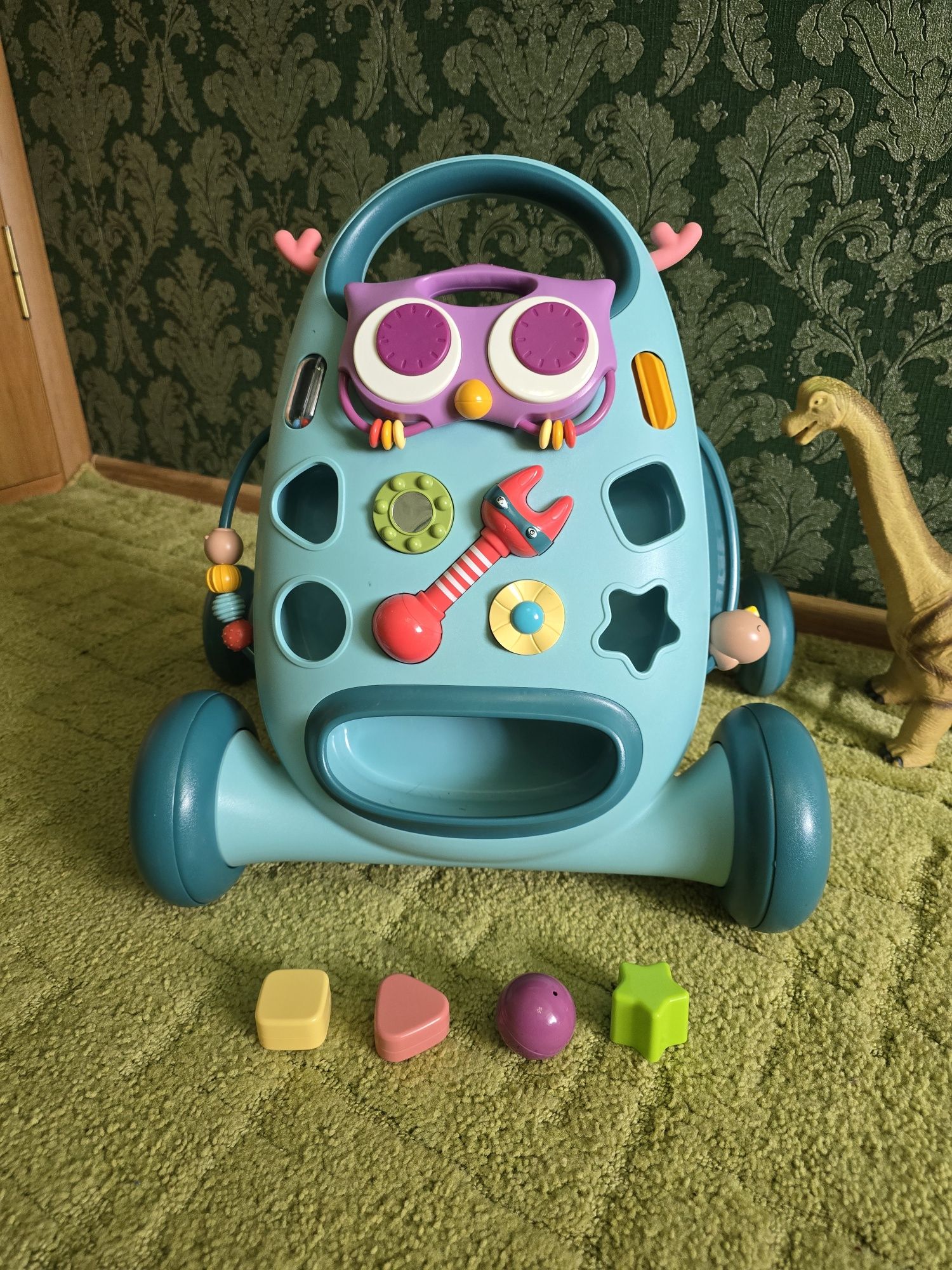 Каталка-ходунки El Camino Baby Walker + в подарунок намет(домик)