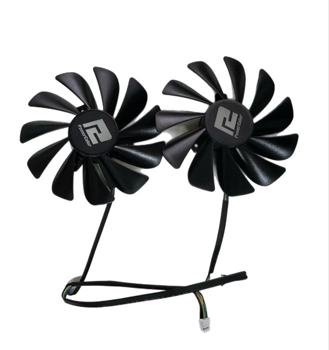 Ветилятор Everflow для відеокарти Power Color 87mm T129215BU комплект