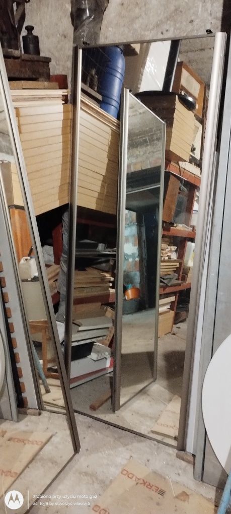Drzwi przesuwne do zabudowy lustro