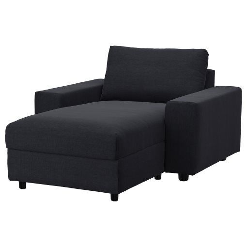 Capa p/módulo chaise longue azul escuro