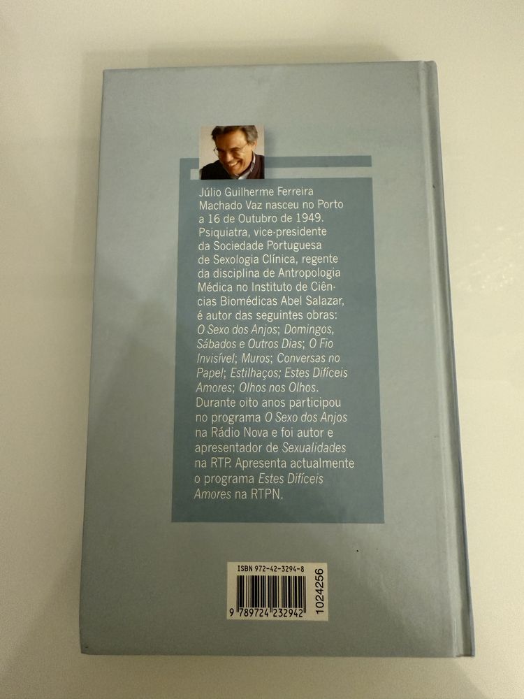 Livro Olhos nos Olhos de Júlio Machado Vaz