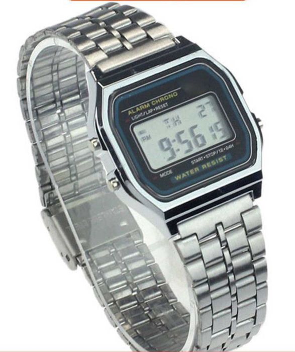 zegarek jak Casio F91W F91 W srebrny bransoleta