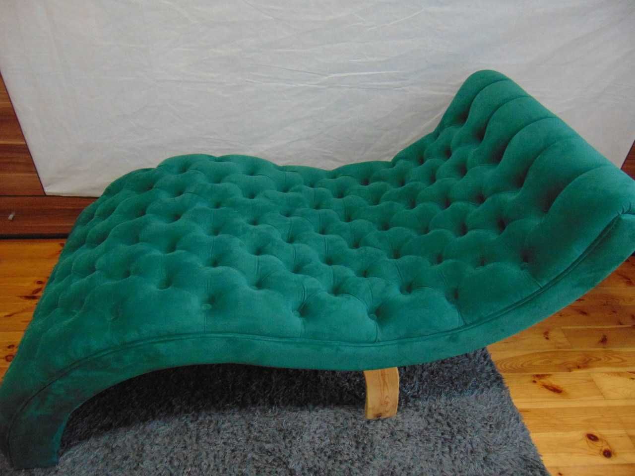 Szezlong Chesterfield pikowany ,nowy , różne kolory