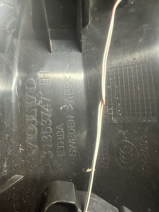 Накладки на пороги volvo xc90 2015+,31363632