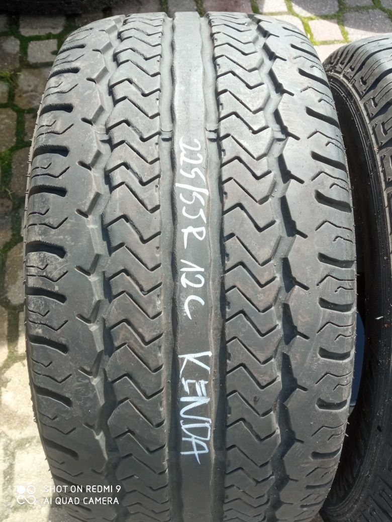 225/55R12C Kenda Komndo KR33A 2 szt opony używane