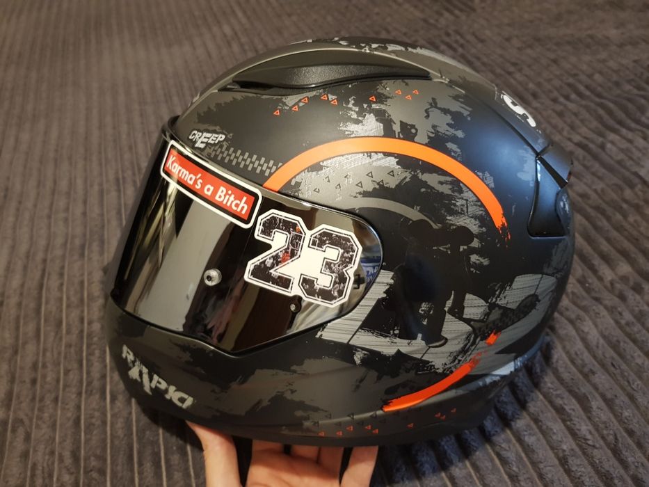 Мотошлем LS2 Rapid L + 3 визора + пинлок