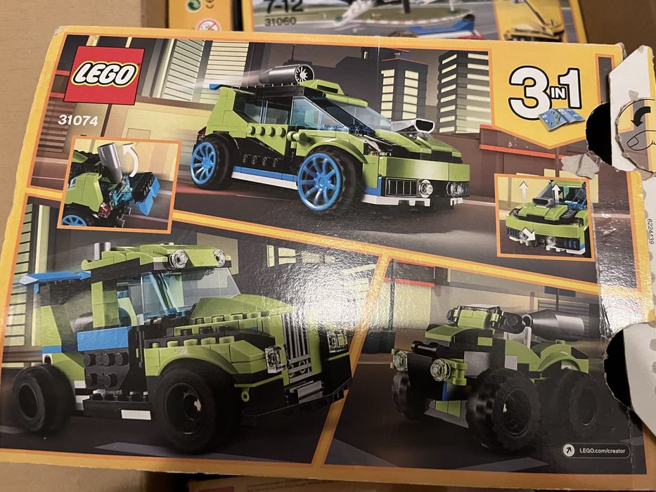 Lego Creator 31074 - Carro Foguete de Rali
