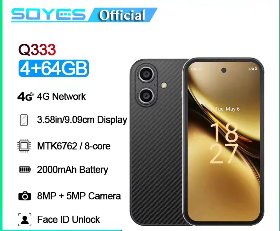 Новий Soyes Q333, 4/64
