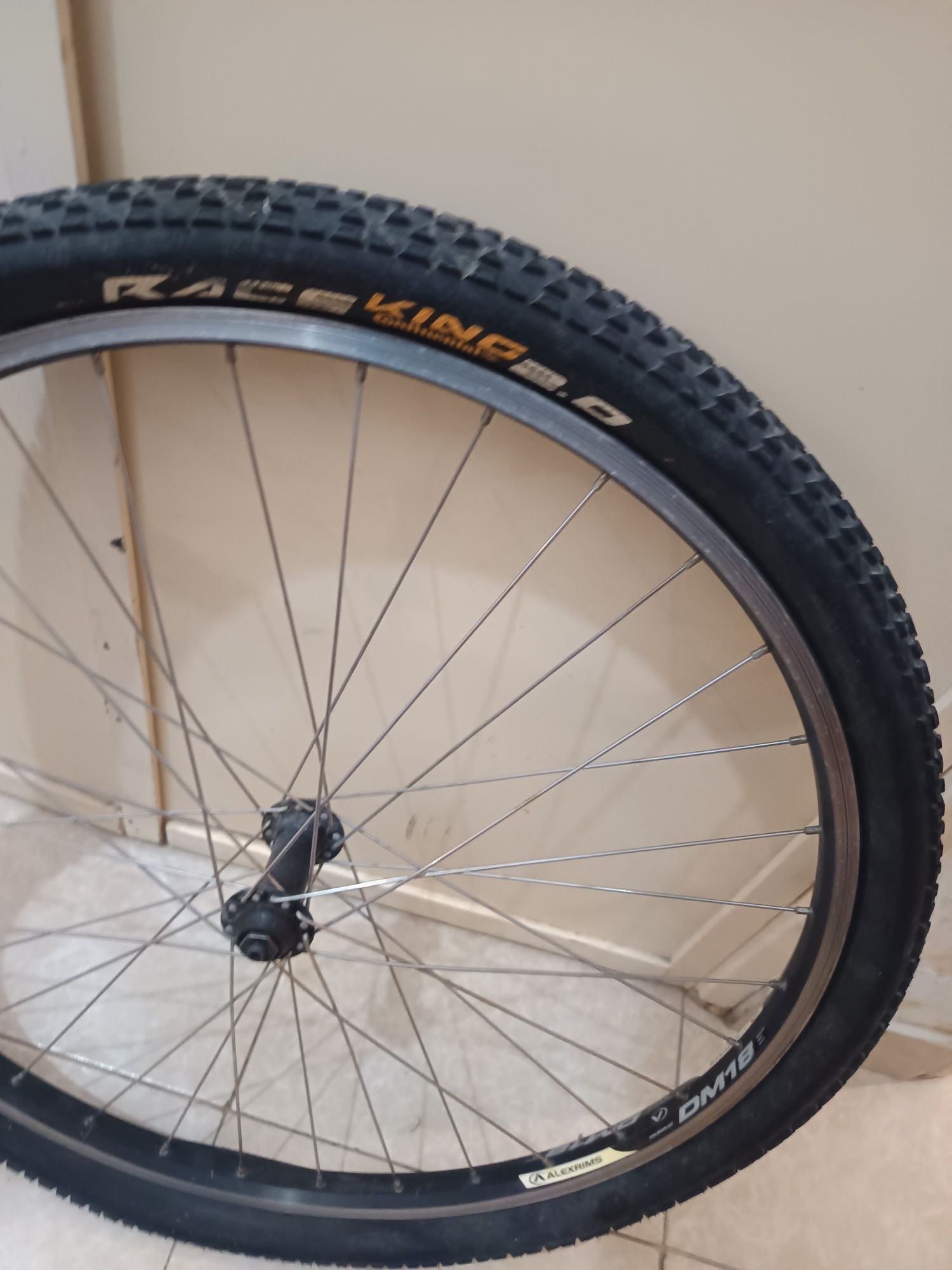 2 Rodas de bicicleta aro 26x2.0 com pneus com cassete 8 velocidades
