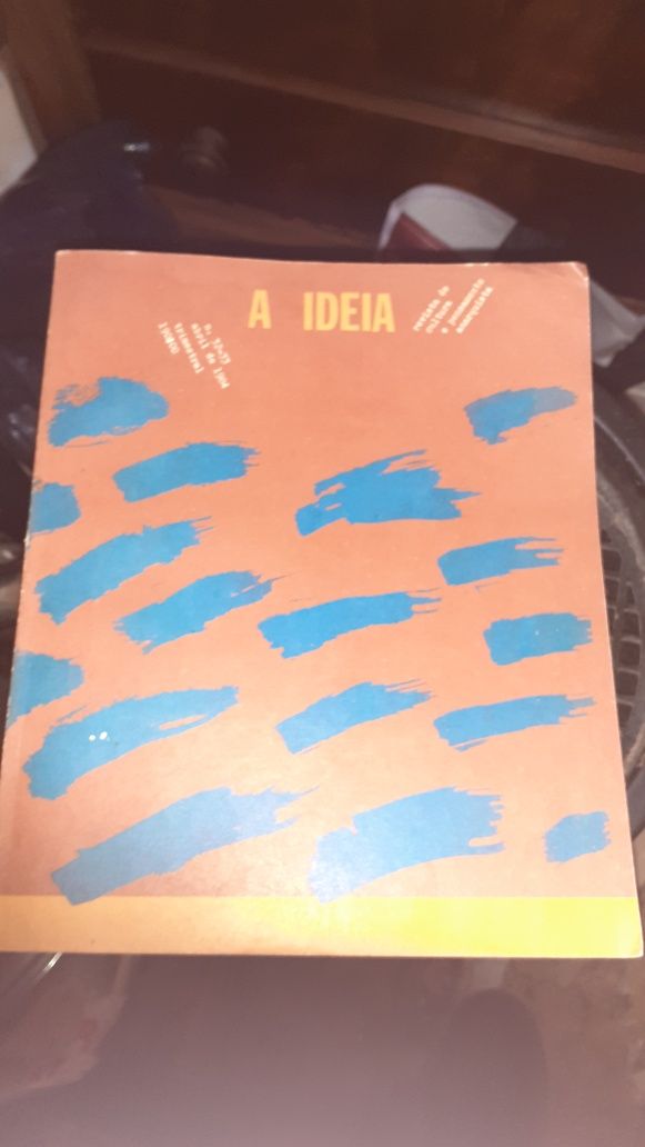 Revista A Ideia 1984 cultura pensamento arte numero 33