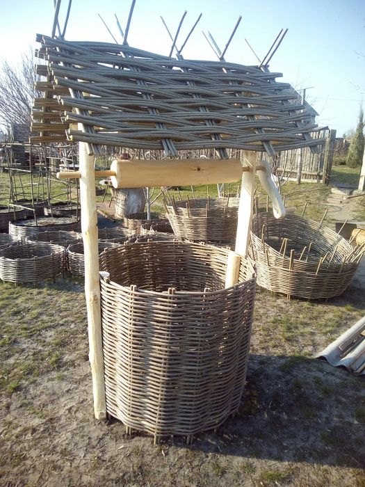 Тин. Плетений забор.75грн.секция