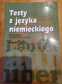 Testy z języka niemieckiego dla licealistów i kandydatów na studia