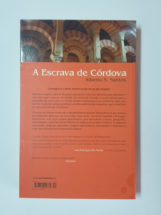 A Escrava de Córdova - Alberto S. Santos - Porto Editora