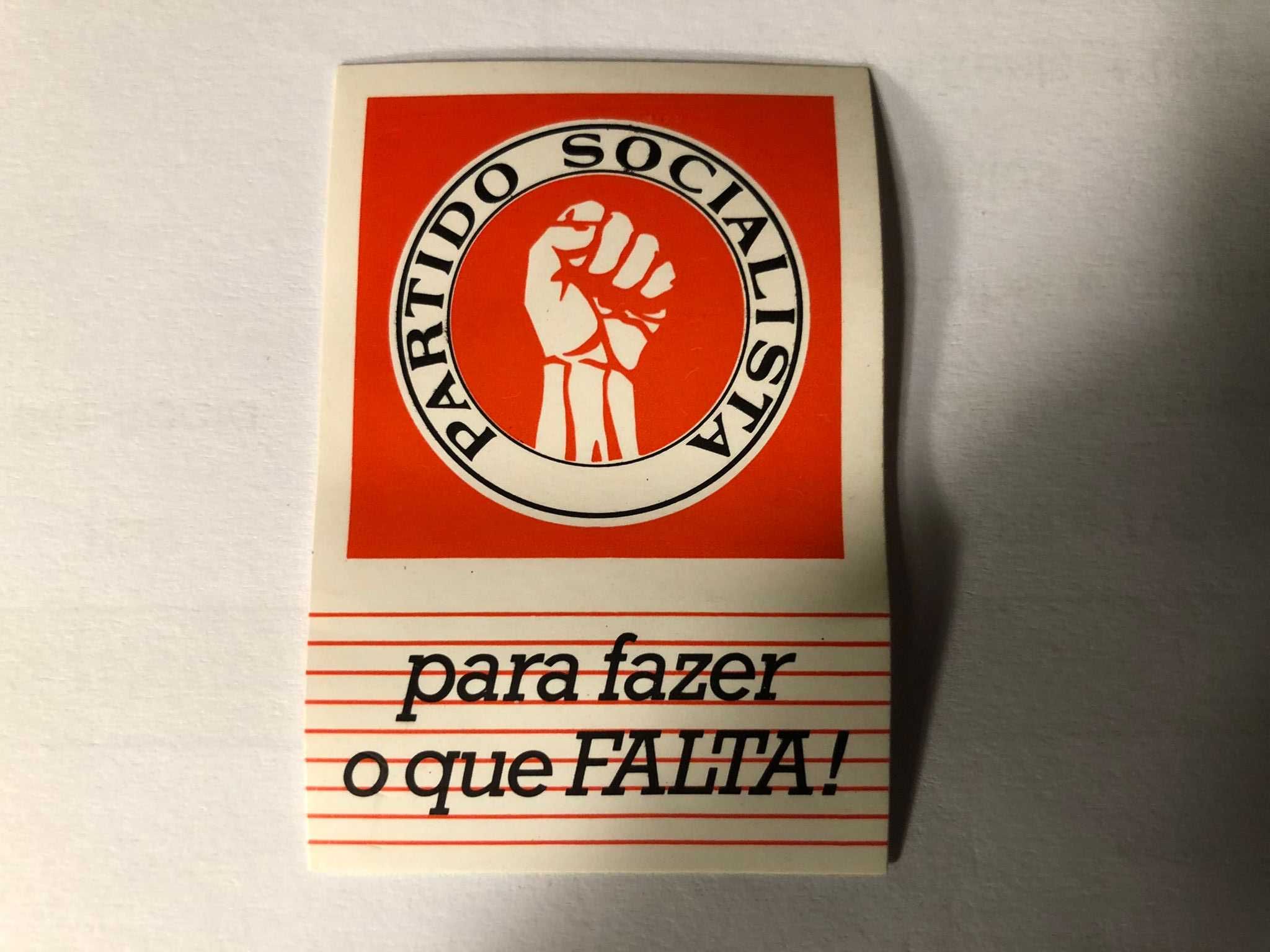 Autocolante Partido Socialista “Para fazer o que FALTA!”