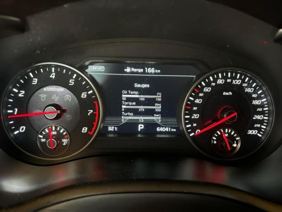Licznik Kia Stinger EU duzy lcd kolorowy menu gt crash kluczyki mapy