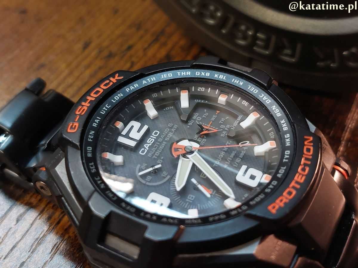 Zegarek męski Casio GW-4000-1AER G-SHOCK Waveceptor używany gwarancja