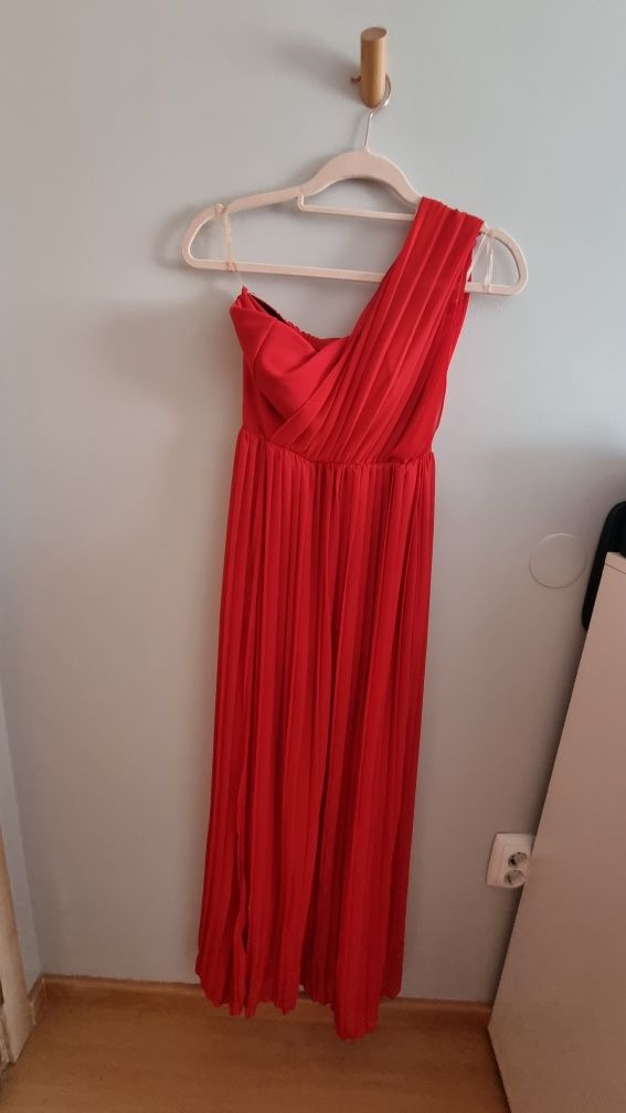 Vestido de cerimônia vermelho