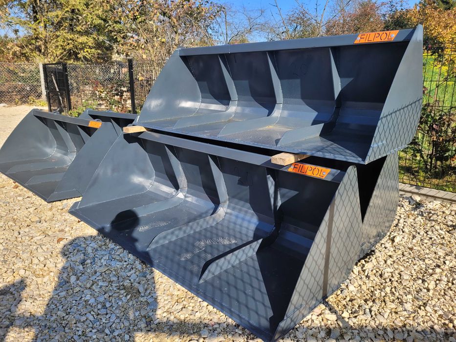 Łyżka do tura ciągnika łycha do ziemi gruzu śniegu GŁĘBOKA dowóz