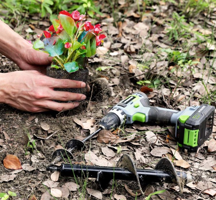 WORKPRO Zestaw wierteł ślimakowych, 4 x 22 cm, 8 x 30 cm