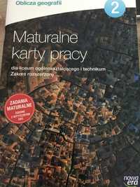 Maturalne karty pracy. Oblicza geografii 2