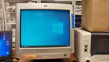 Monitor CRT / kineskopowy, HP 7500, sprawny, RetroPC