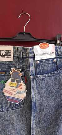 Продаются Оригинальные джинсы BigBig, GW с запахом девяностых.