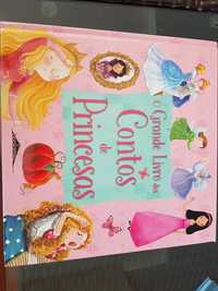 Livro infantil O Grande Livro dos Contos de Princesas